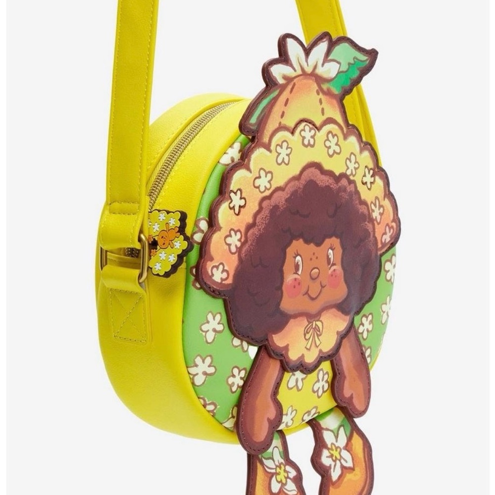 Loungefly Strawberry Shortcake Orange Blossom Figural Crossbody Bag